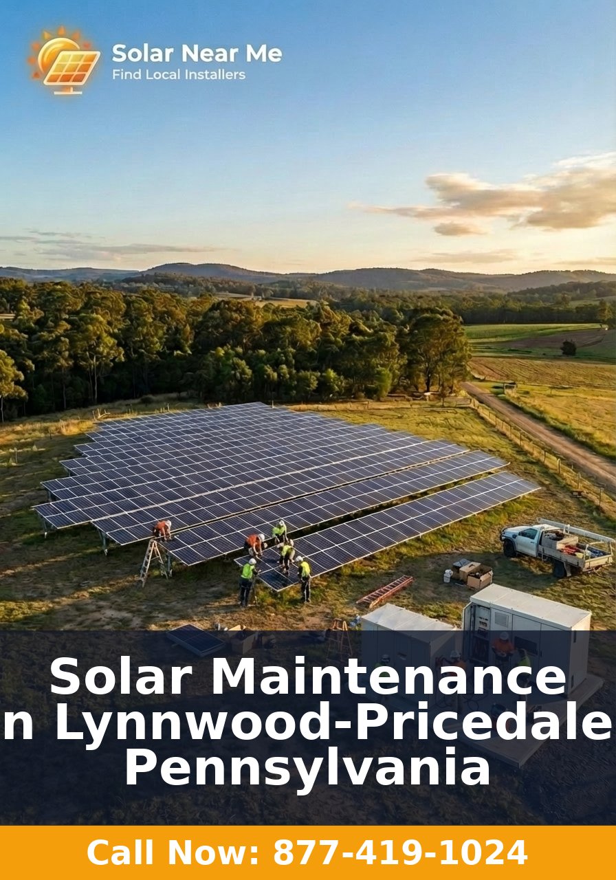 Solar Maintenance in Lynnwood-Pricedale, Pennsylvania