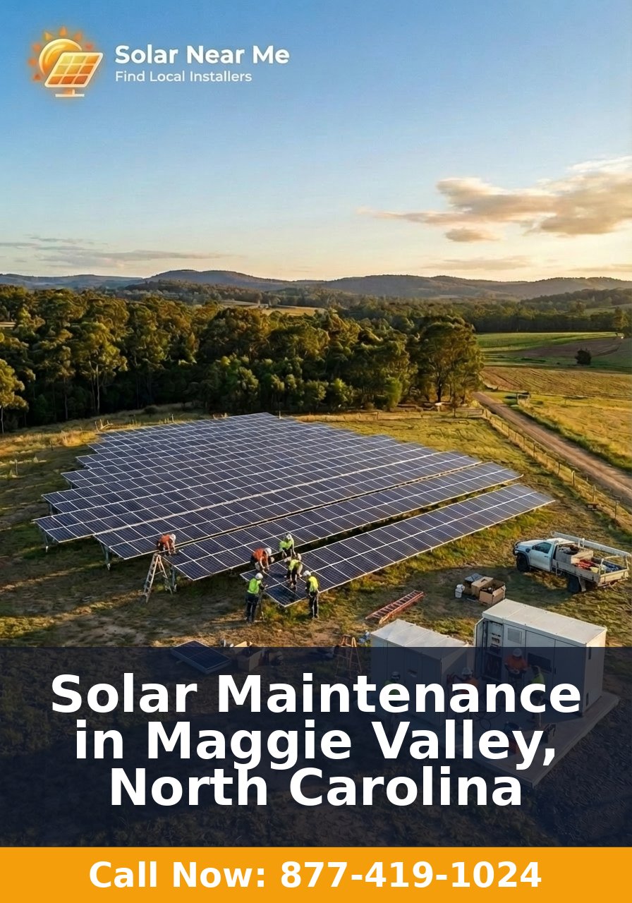 Solar Maintenance in Maggie Valley, North Carolina