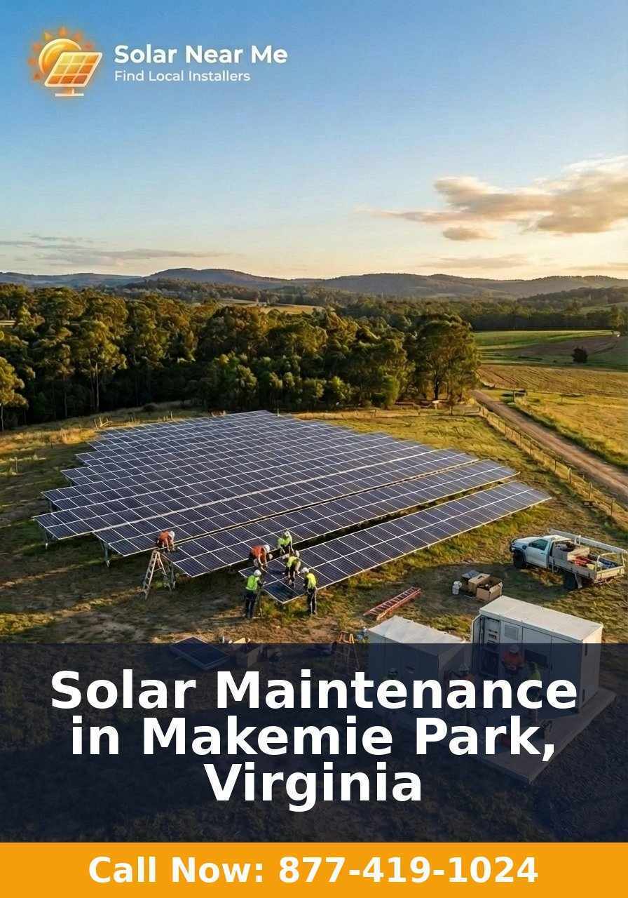 Solar Maintenance in Makemie Park, Virginia