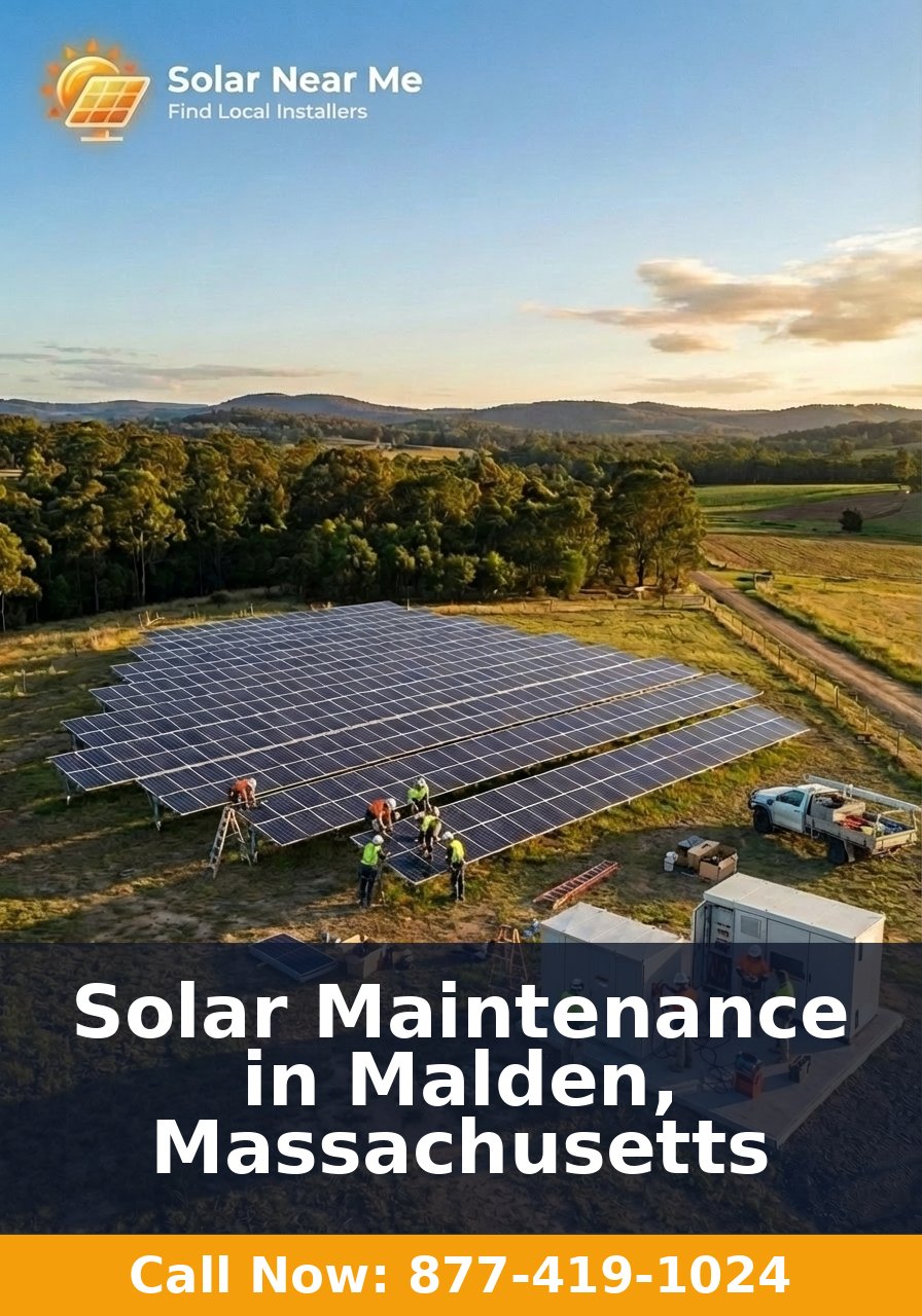 Solar Maintenance in Malden, Massachusetts
