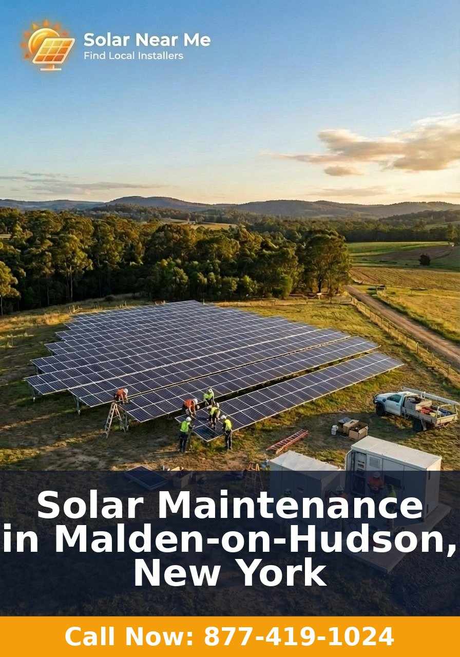 Solar Maintenance in Malden-on-Hudson, New York