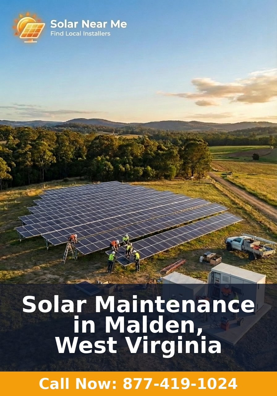 Solar Maintenance in Malden, West Virginia