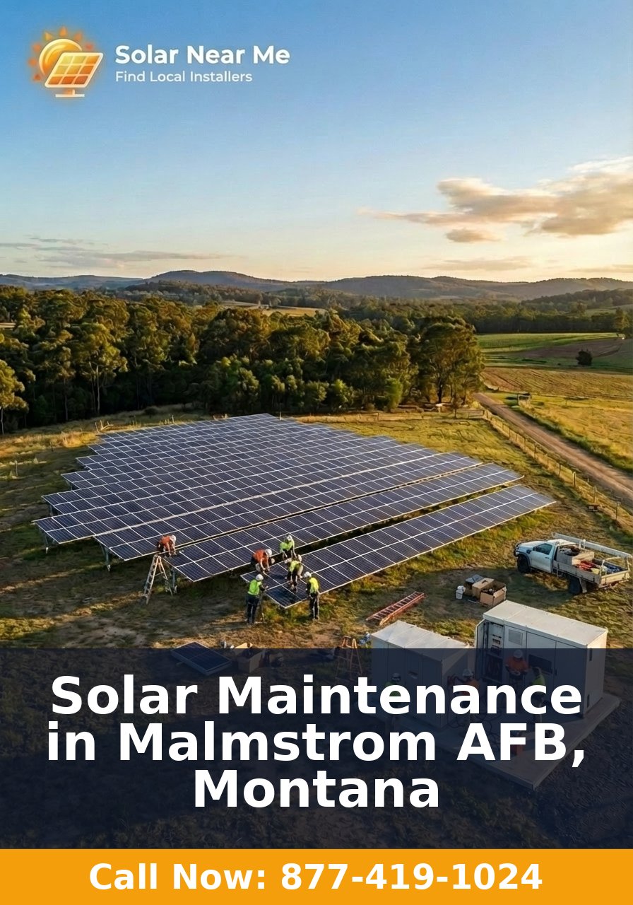 Solar Maintenance in Malmstrom AFB, Montana