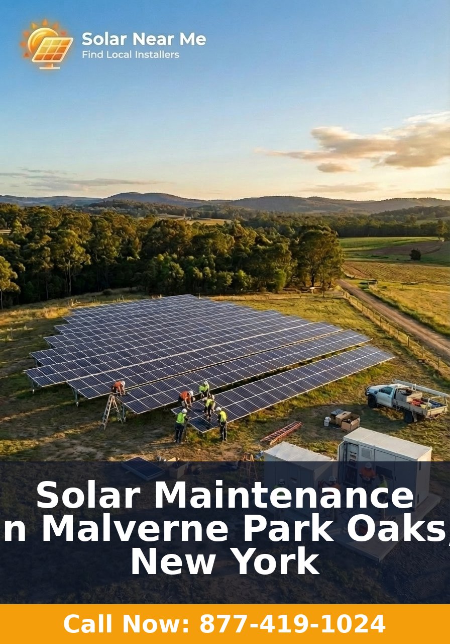 Solar Maintenance in Malverne Park Oaks, New York