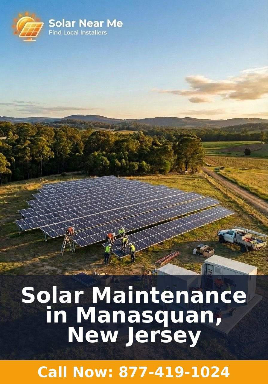 Solar Maintenance in Manasquan, New Jersey
