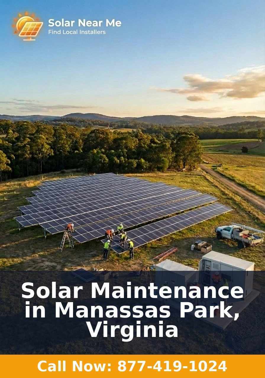 Solar Maintenance in Manassas Park, Virginia