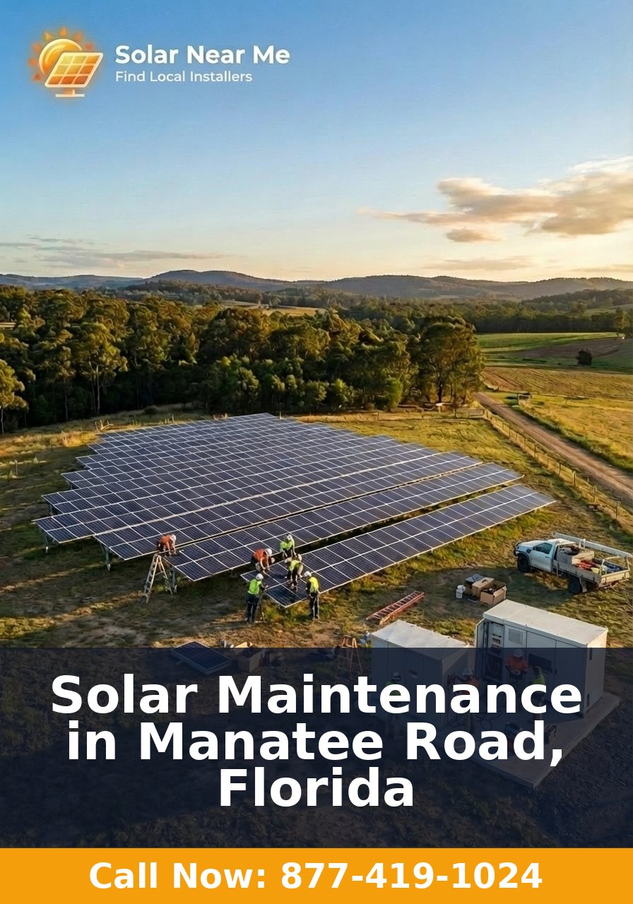 Solar Maintenance in Manatee Road, Florida