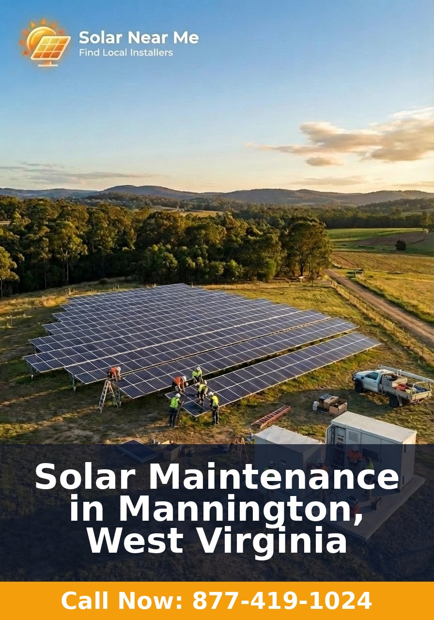 Solar Maintenance in Mannington, West Virginia