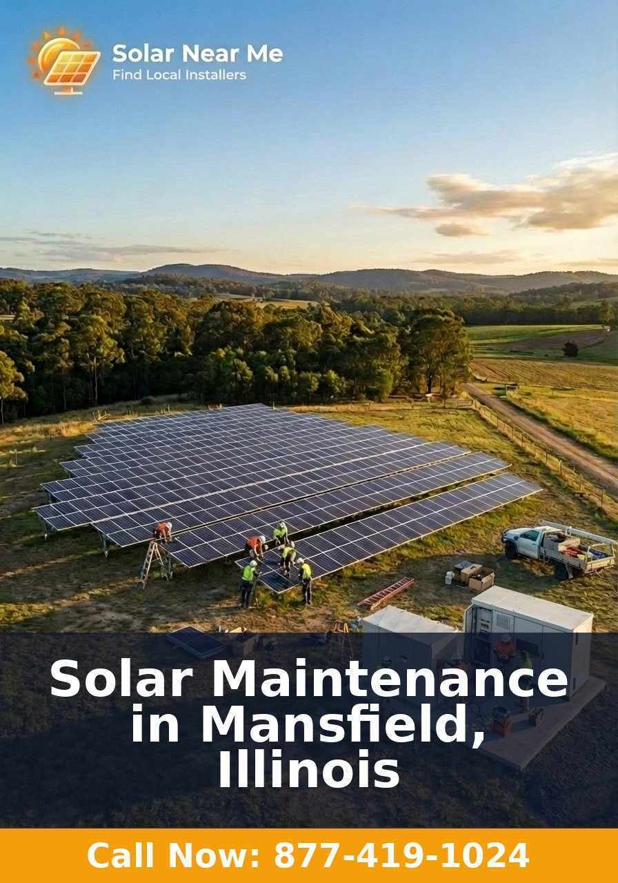 Solar Maintenance in Mansfield, Illinois