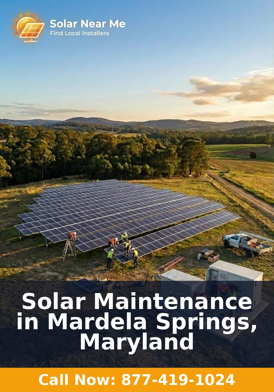 Solar Maintenance in Mardela Springs, Maryland