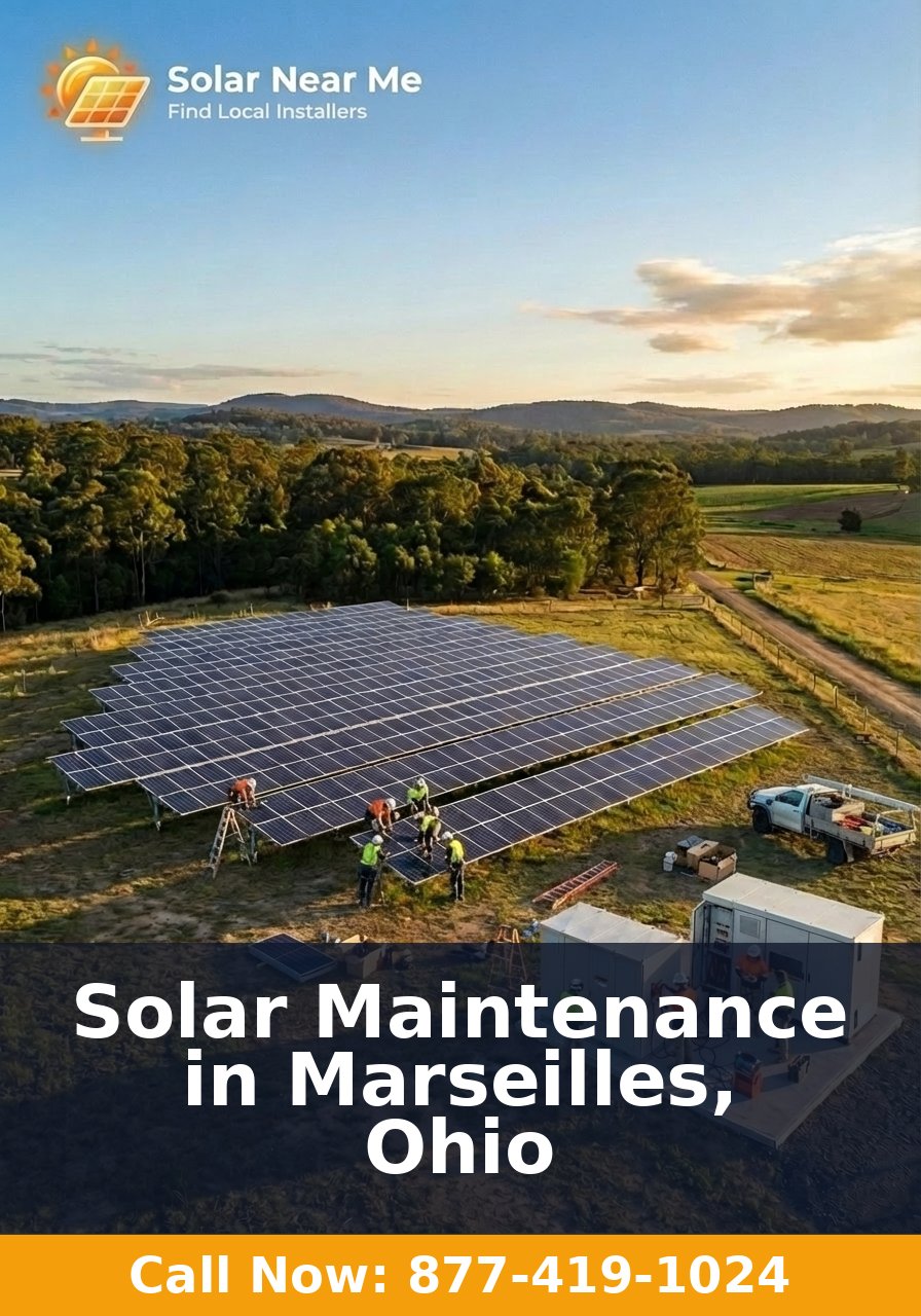 Solar Maintenance in Marseilles, Ohio