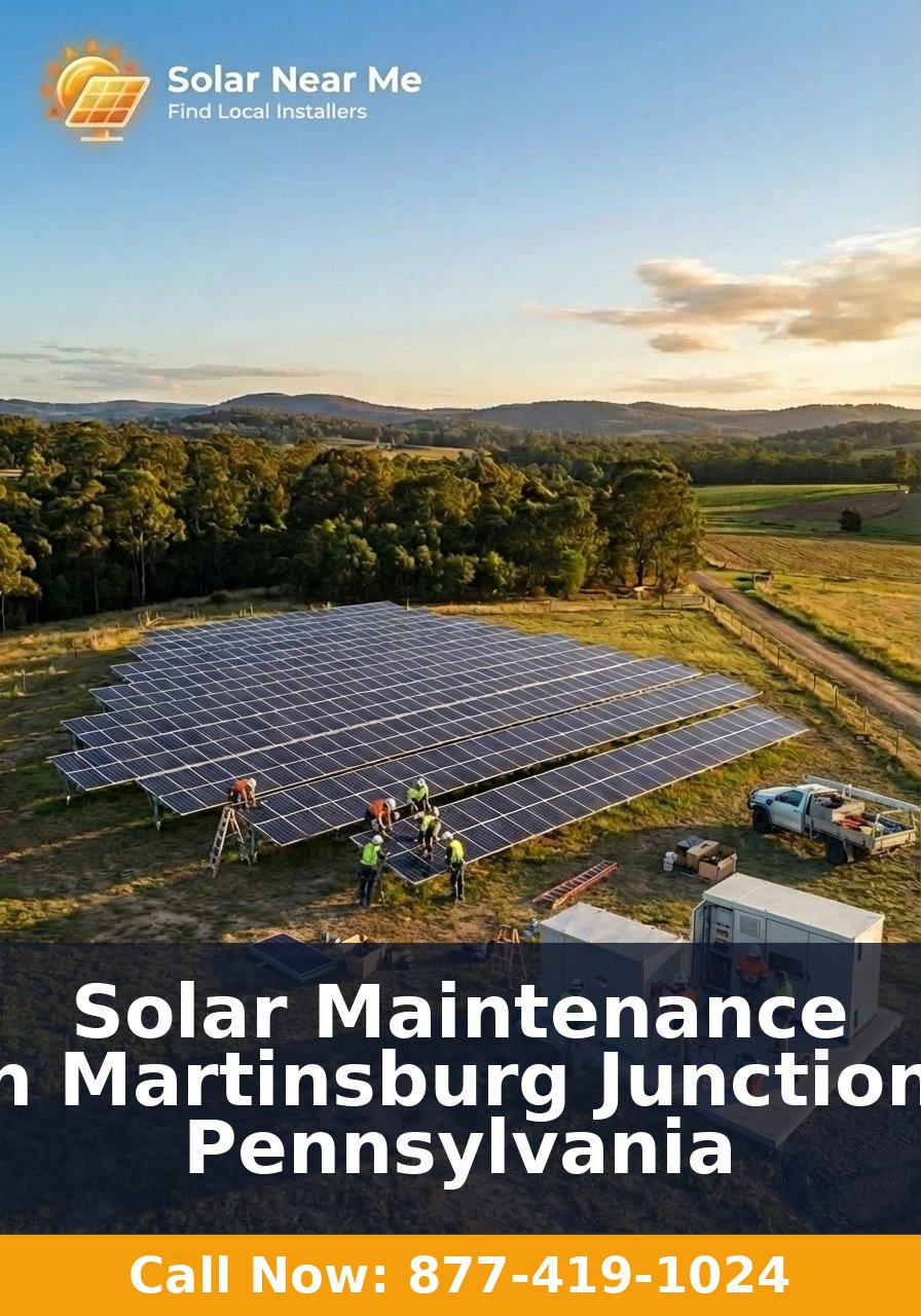 Solar Maintenance in Martinsburg Junction, Pennsylvania