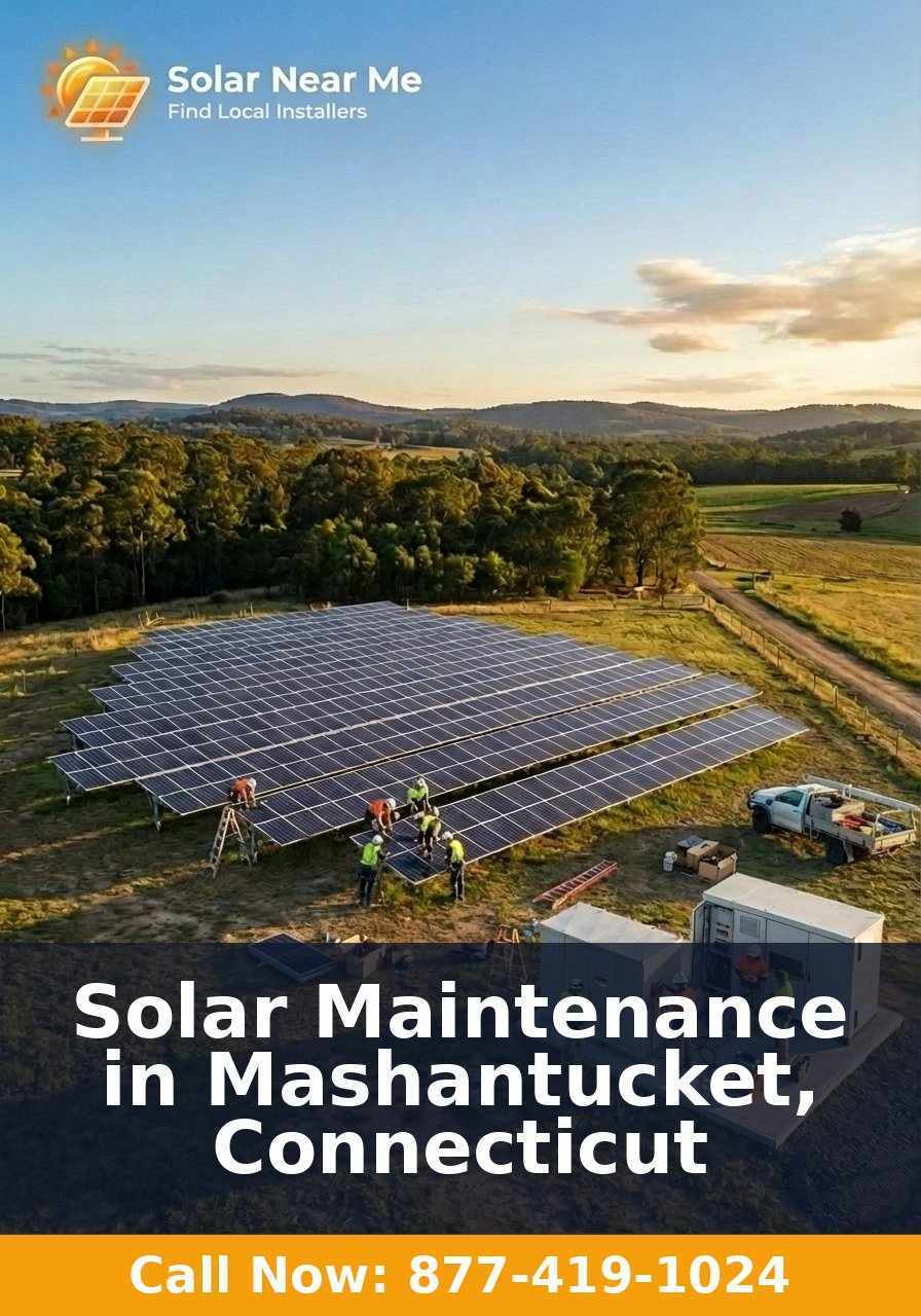 Solar Maintenance in Mashantucket, Connecticut