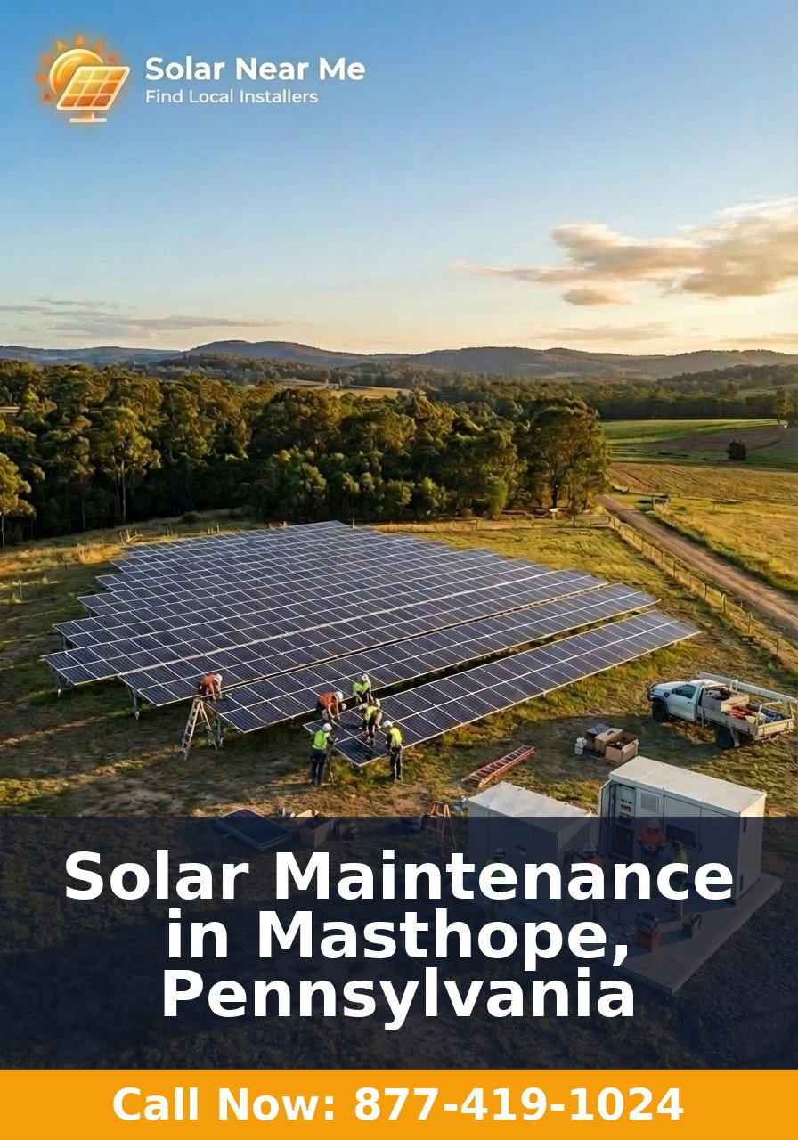 Solar Maintenance in Masthope, Pennsylvania