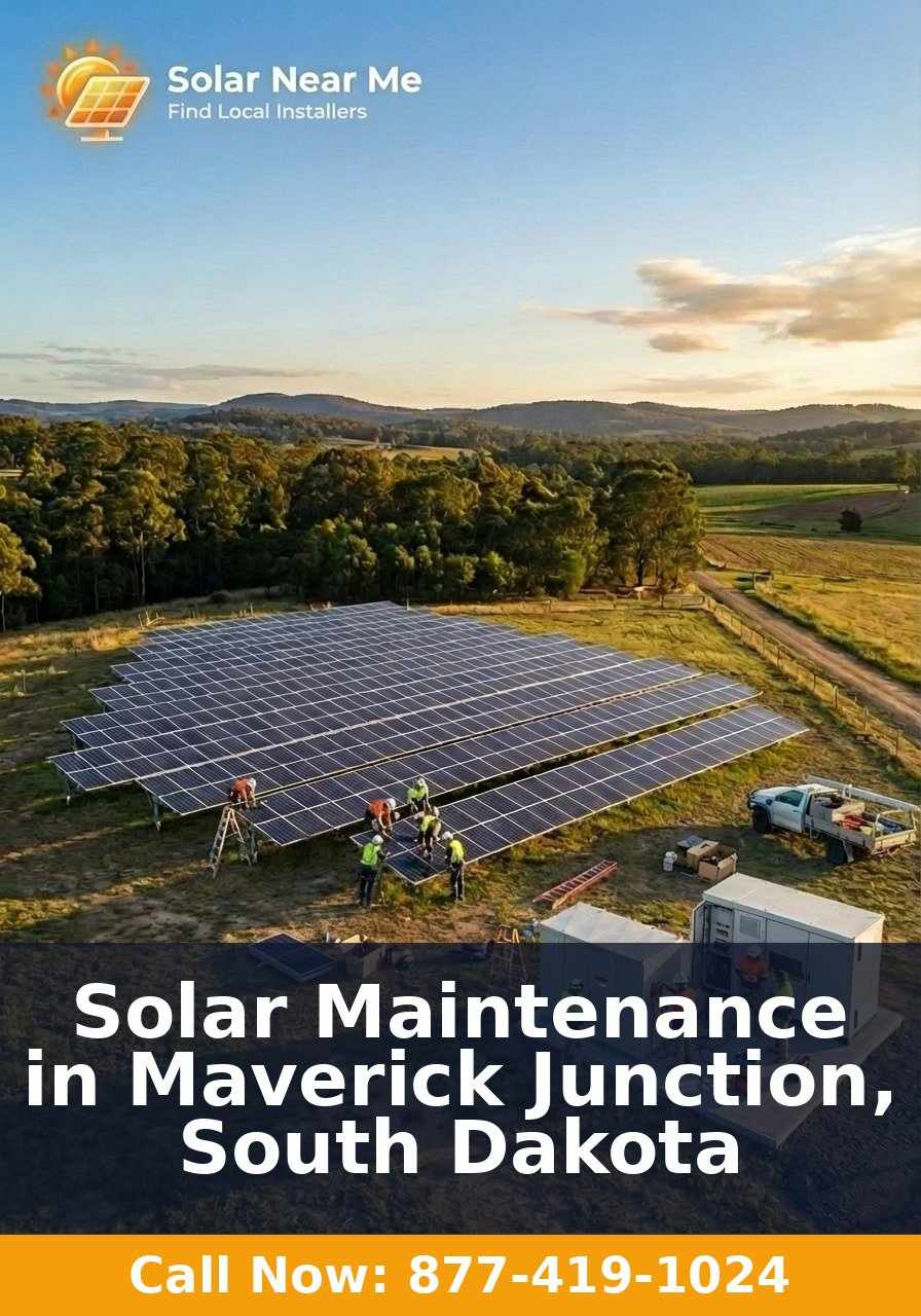 Solar Maintenance in Maverick Junction, South Dakota