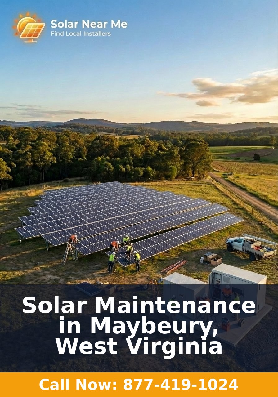 Solar Maintenance in Maybeury, West Virginia