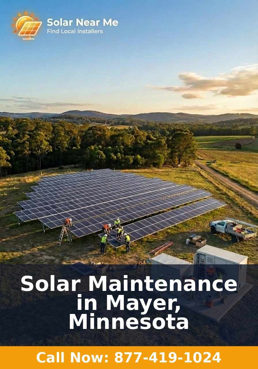 Solar Maintenance in Mayer, Minnesota