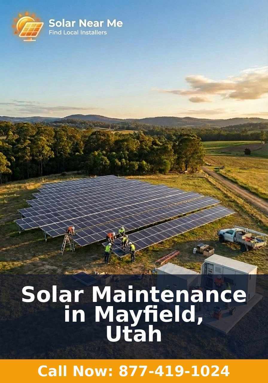Solar Maintenance in Mayfield, Utah