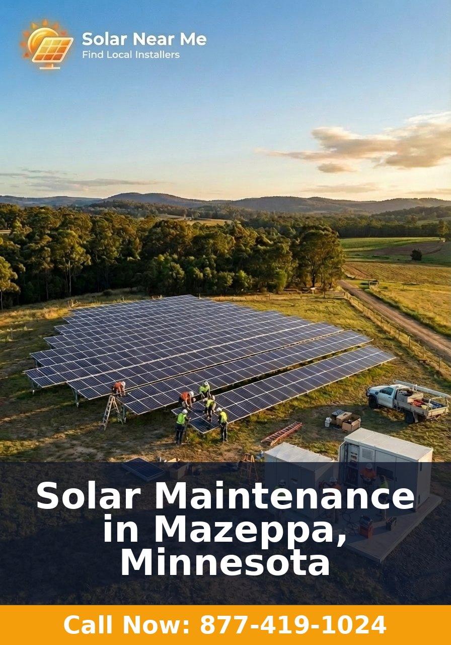 Solar Maintenance in Mazeppa, Minnesota