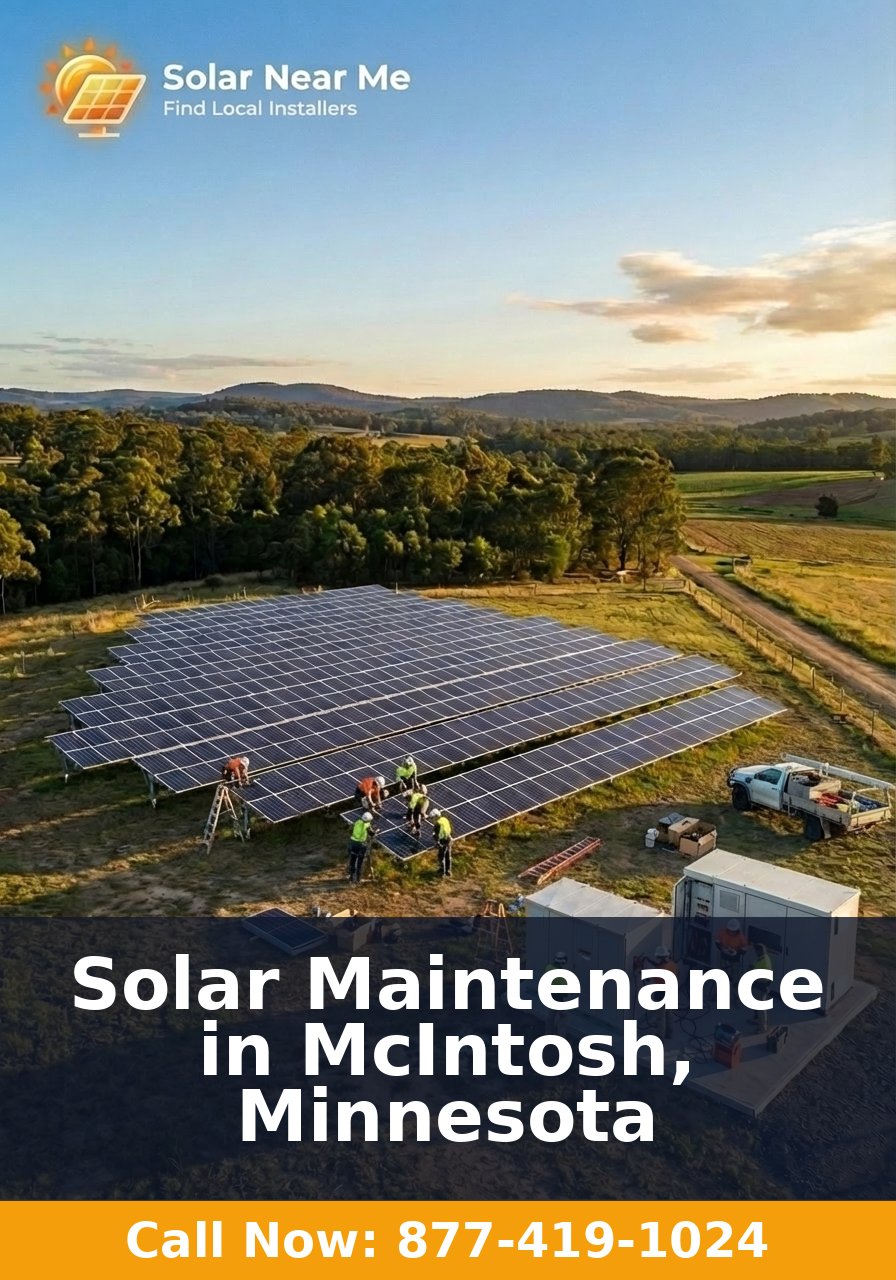 Solar Maintenance in McIntosh, Minnesota