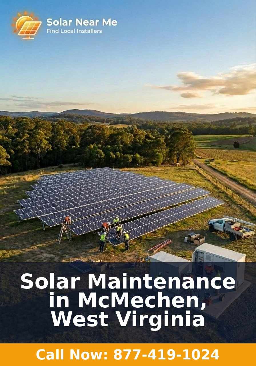 Solar Maintenance in McMechen, West Virginia