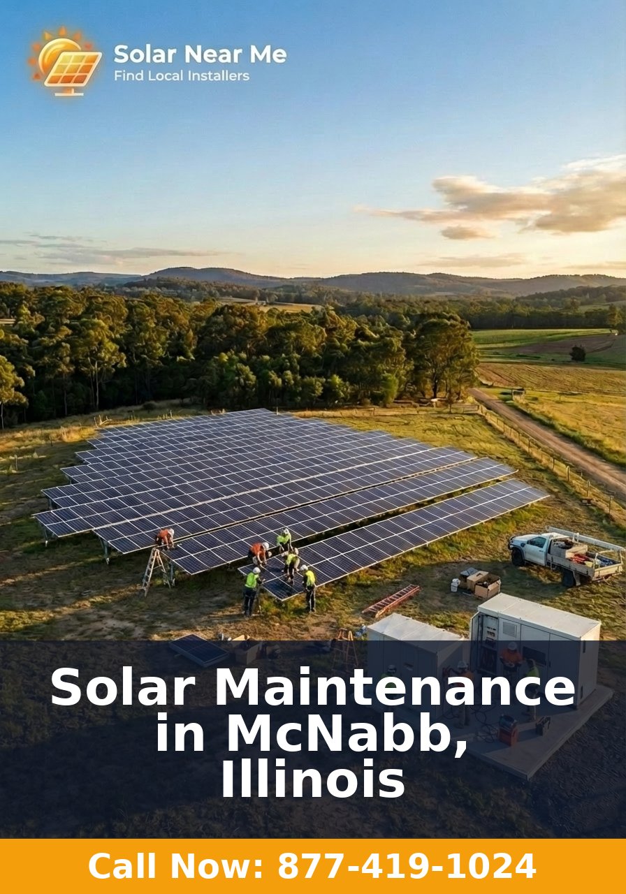 Solar Maintenance in McNabb, Illinois