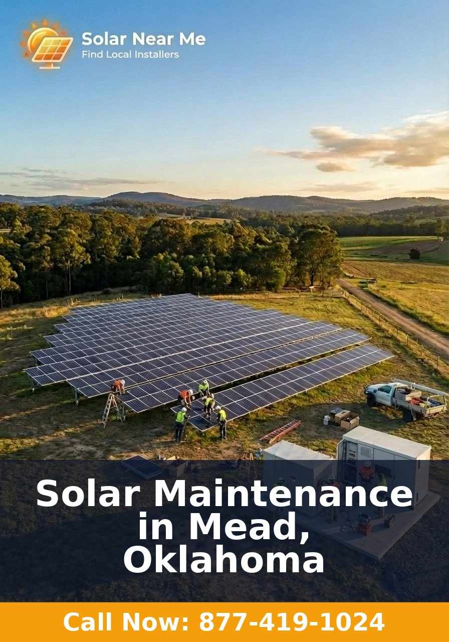 Solar Maintenance in Mead, Oklahoma