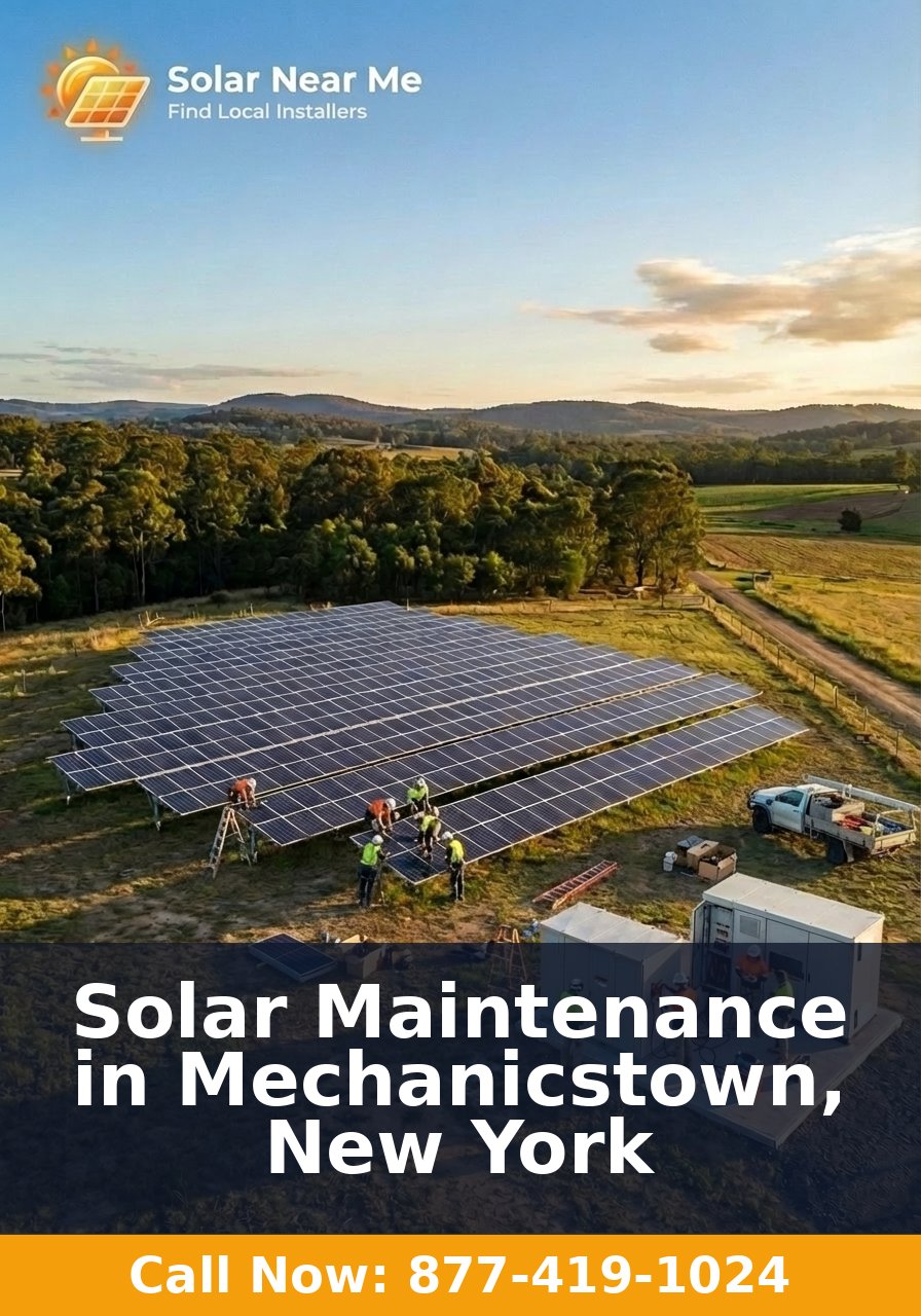 Solar Maintenance in Mechanicstown, New York
