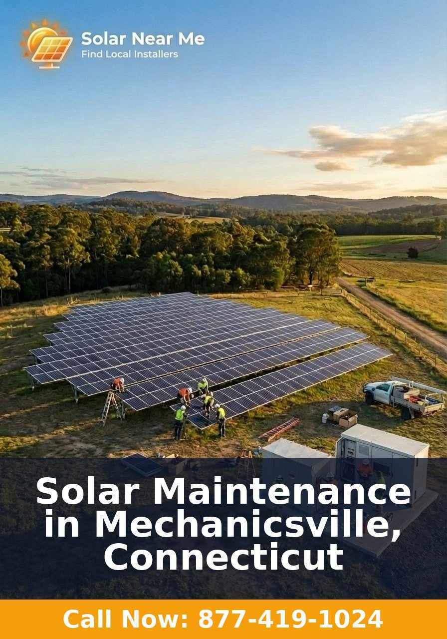 Solar Maintenance in Mechanicsville, Connecticut