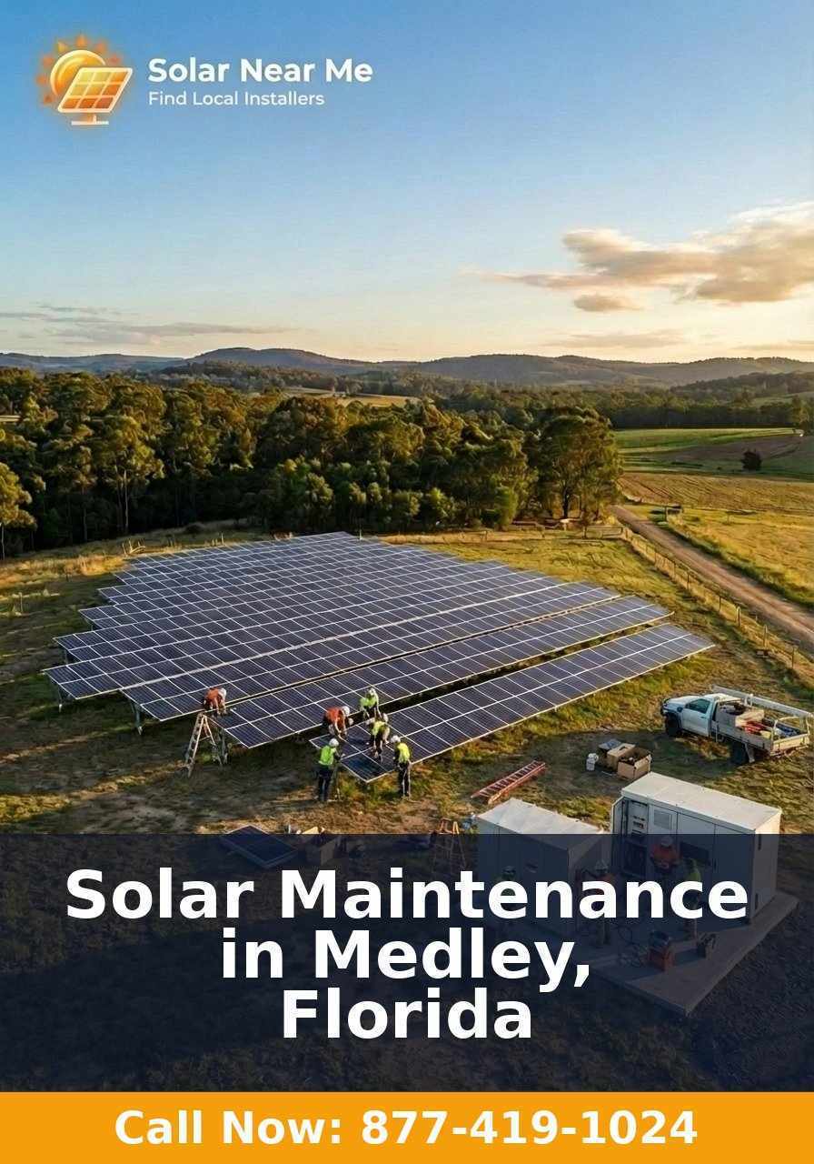 Solar Maintenance in Medley, Florida