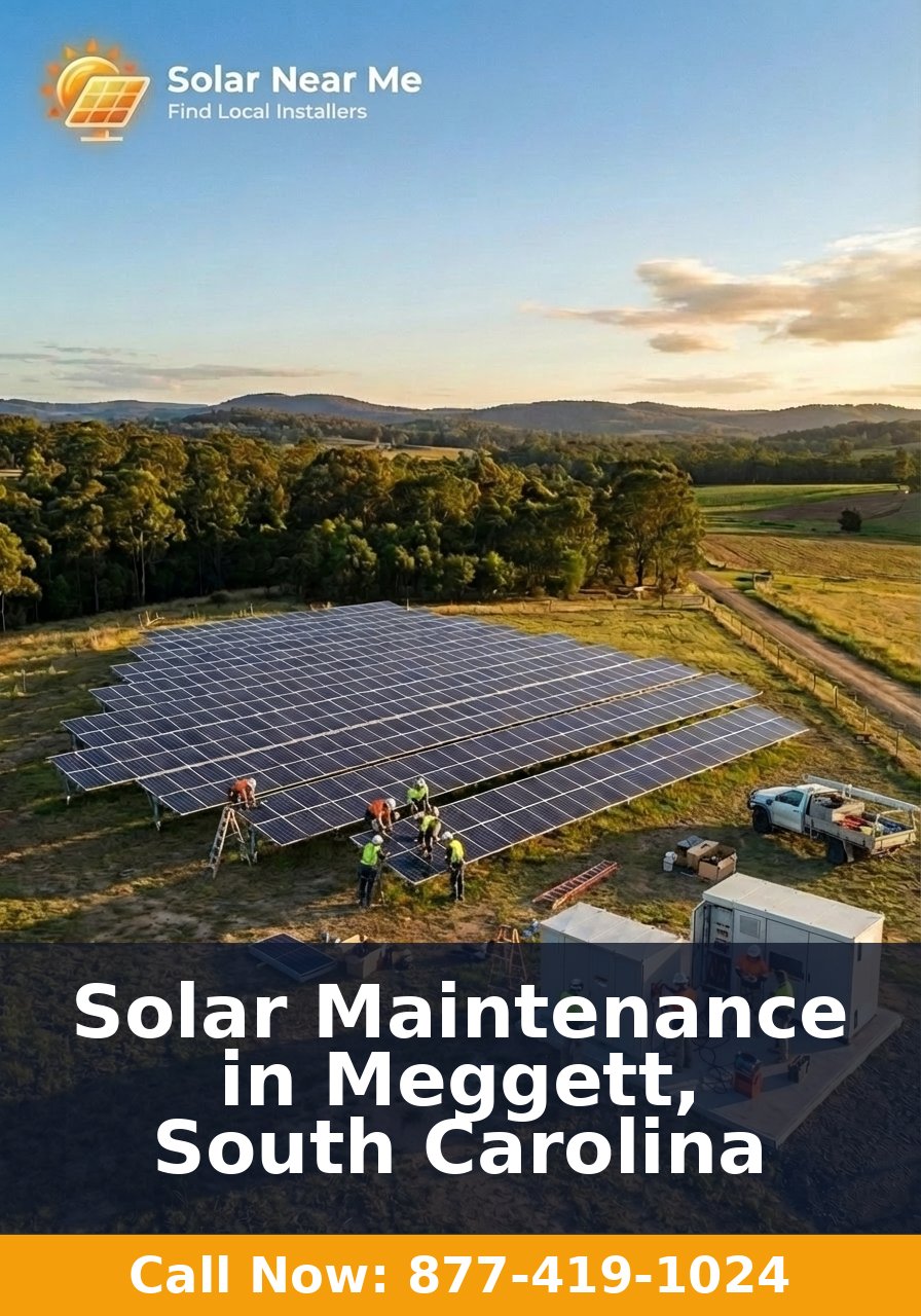 Solar Maintenance in Meggett, South Carolina