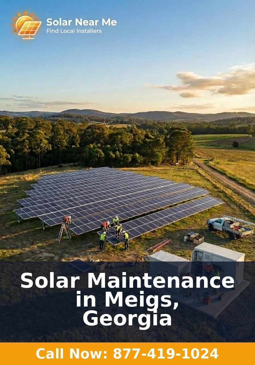 Solar Maintenance in Meigs, Georgia