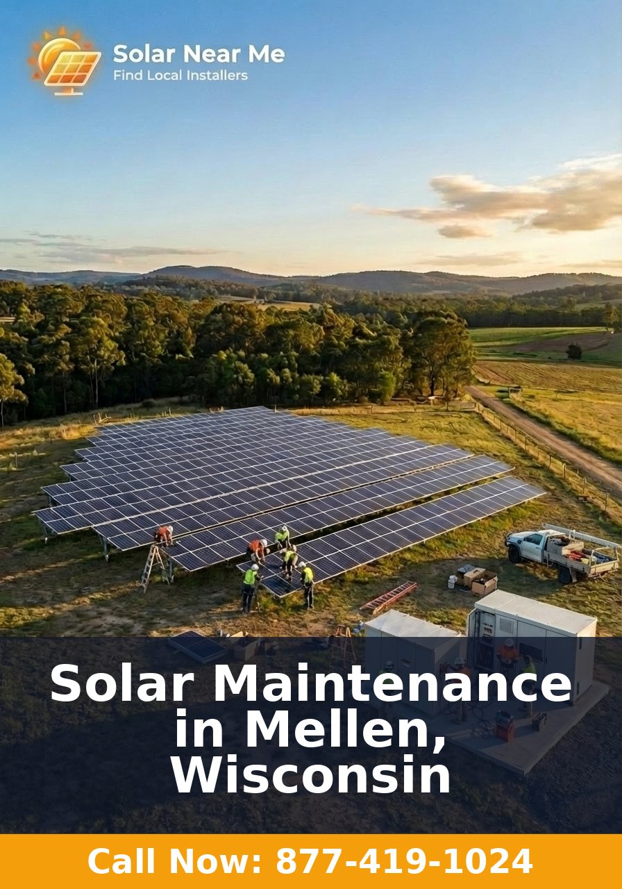 Solar Maintenance in Mellen, Wisconsin