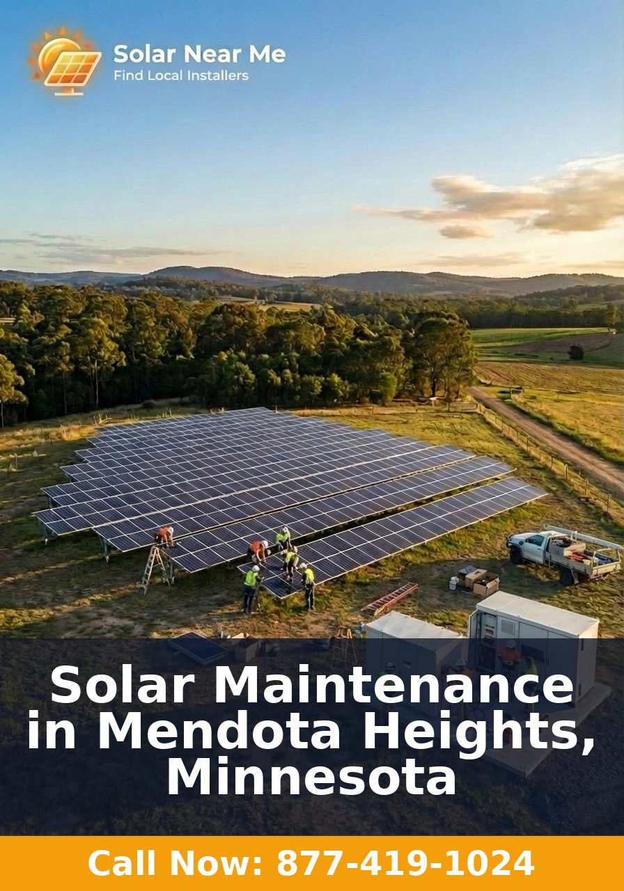 Solar Maintenance in Mendota Heights, Minnesota