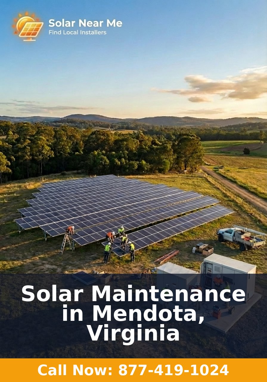 Solar Maintenance in Mendota, Virginia