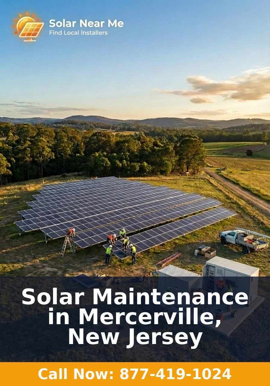 Solar Maintenance in Mercerville, New Jersey