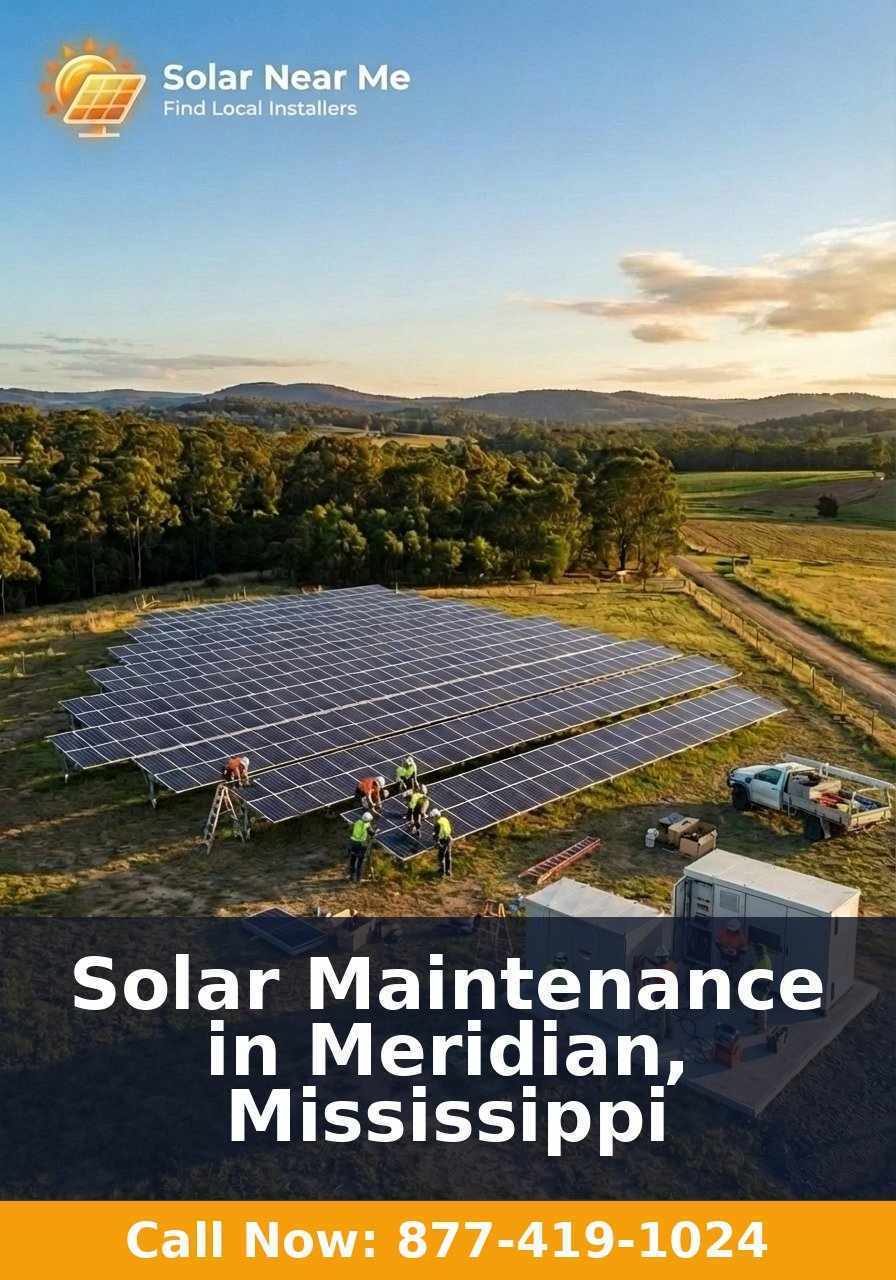 Solar Maintenance in Meridian, Mississippi