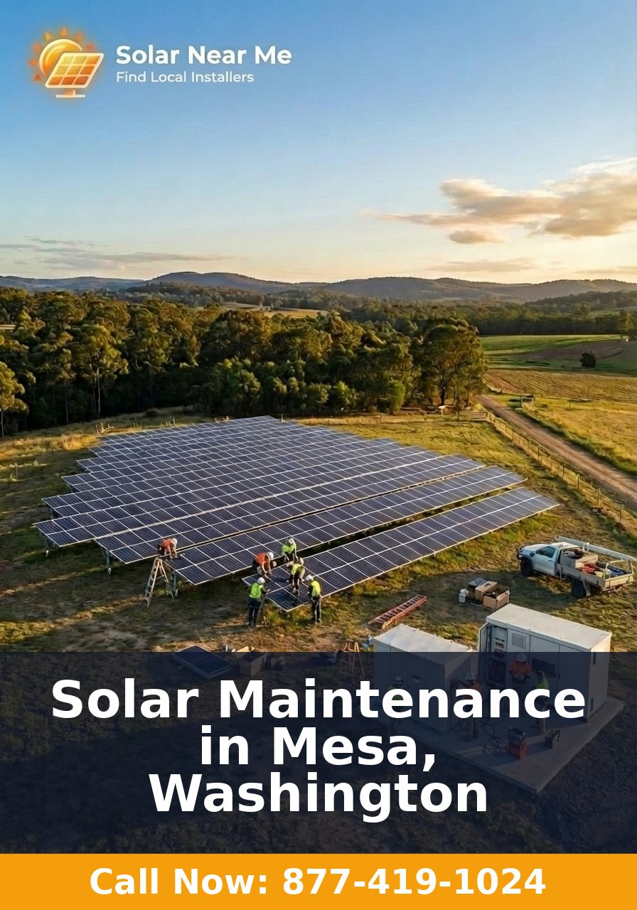 Solar Maintenance in Mesa, Washington