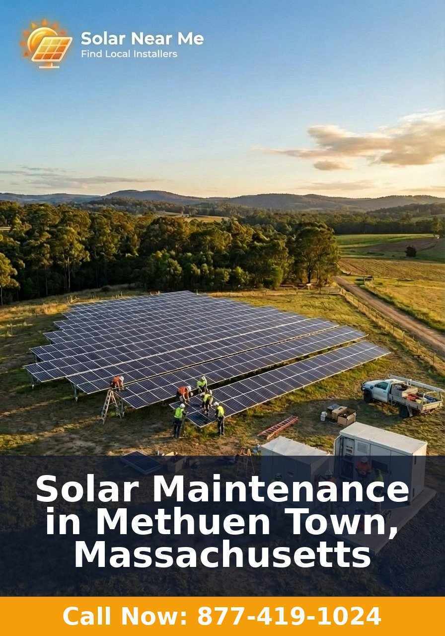 Solar Maintenance in Methuen Town, Massachusetts