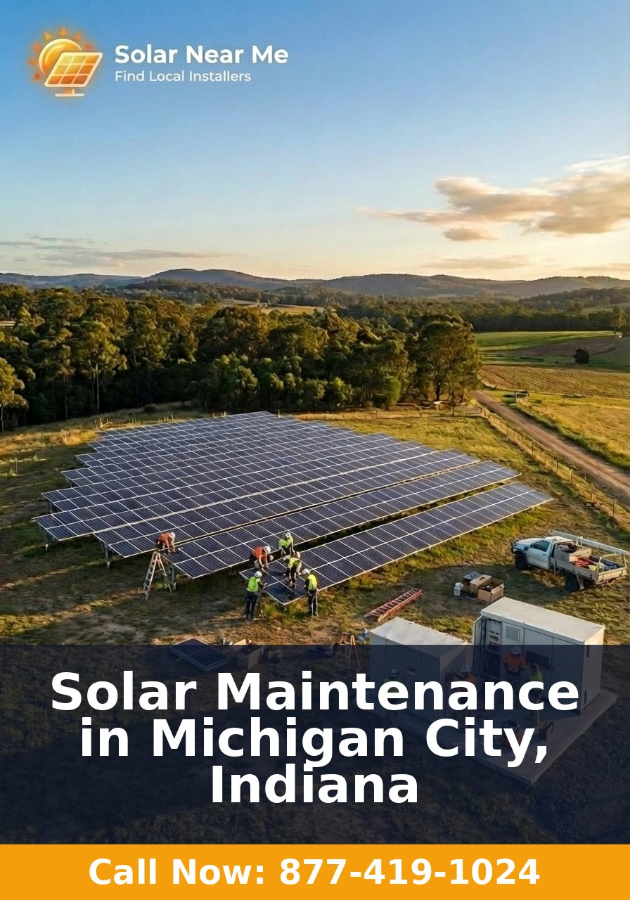 Solar Maintenance in Michigan City, Indiana