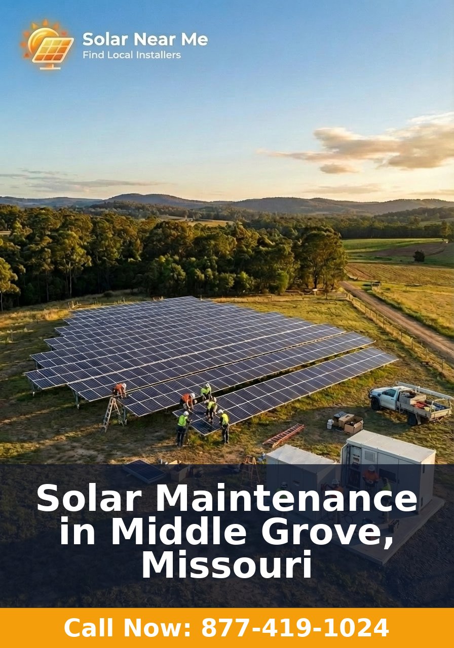 Solar Maintenance in Middle Grove, Missouri
