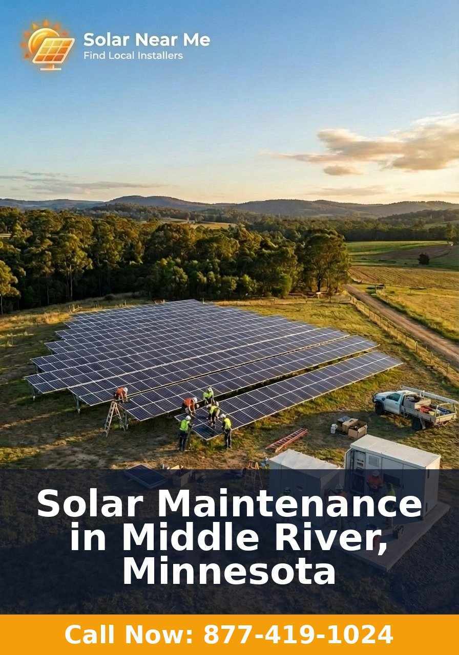 Solar Maintenance in Middle River, Minnesota