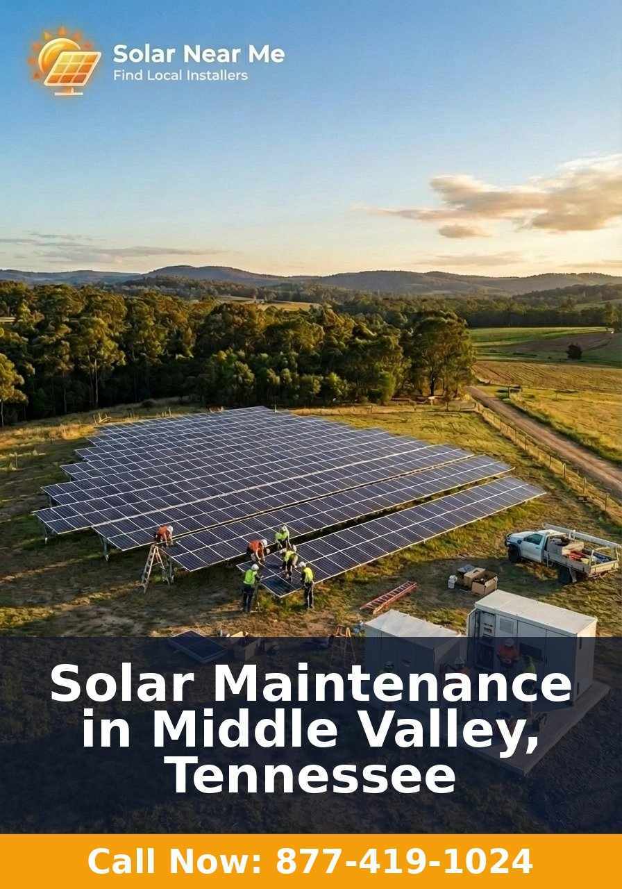 Solar Maintenance in Middle Valley, Tennessee