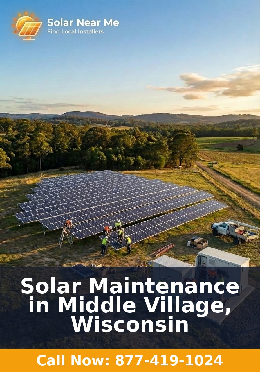 Solar Maintenance in Middle Village, Wisconsin