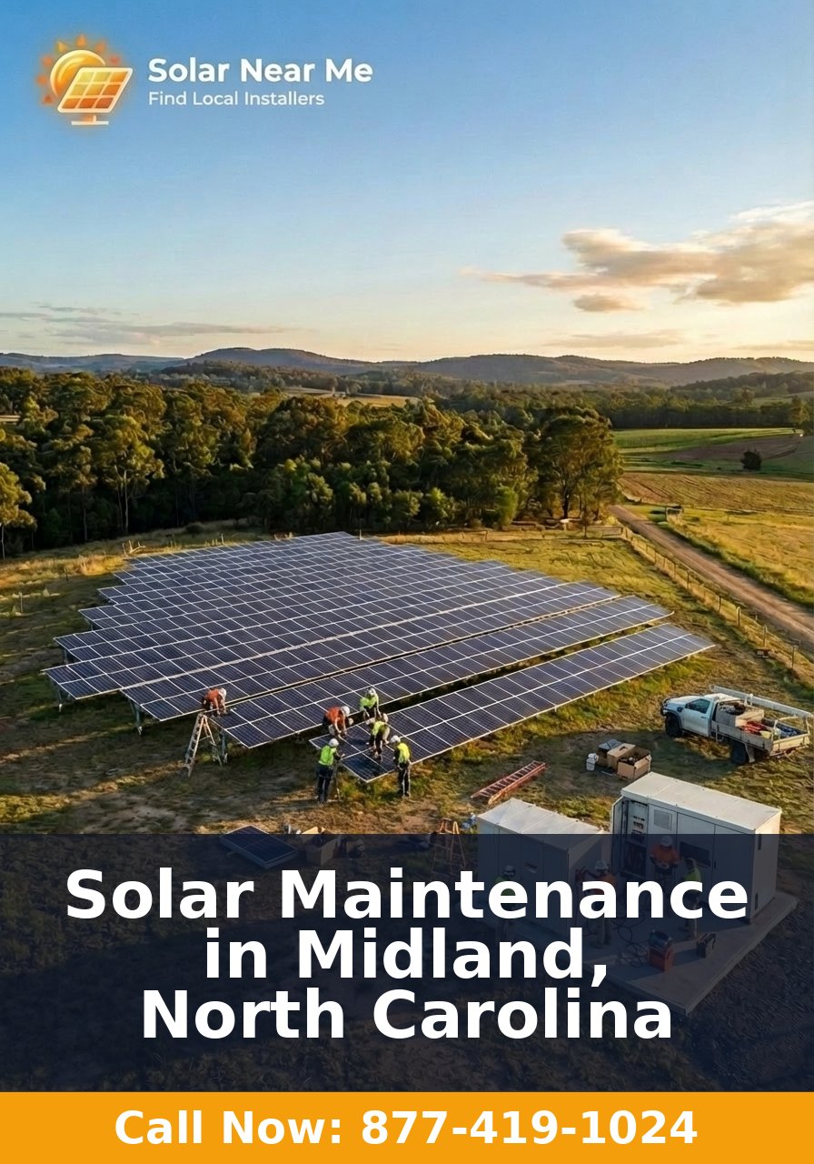 Solar Maintenance in Midland, North Carolina