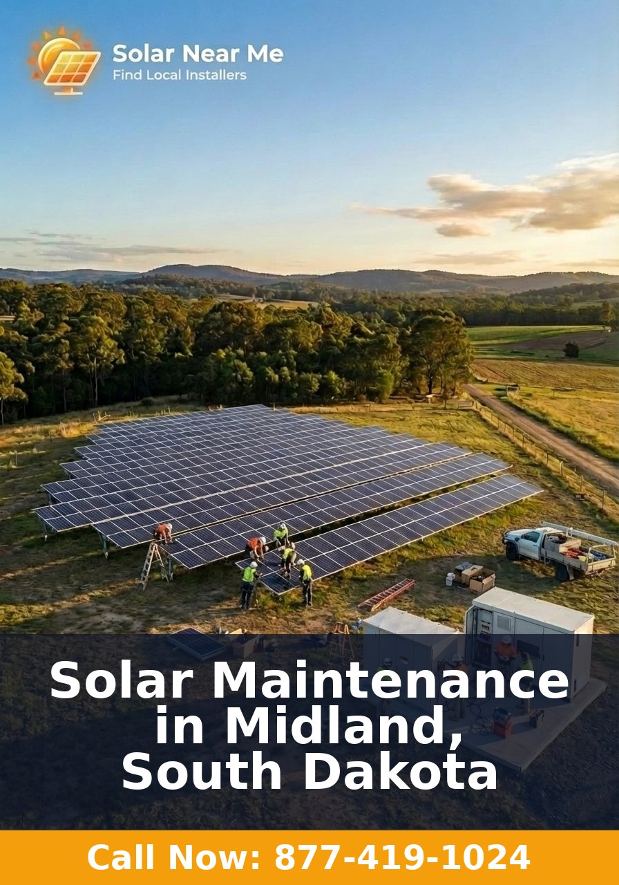 Solar Maintenance in Midland, South Dakota