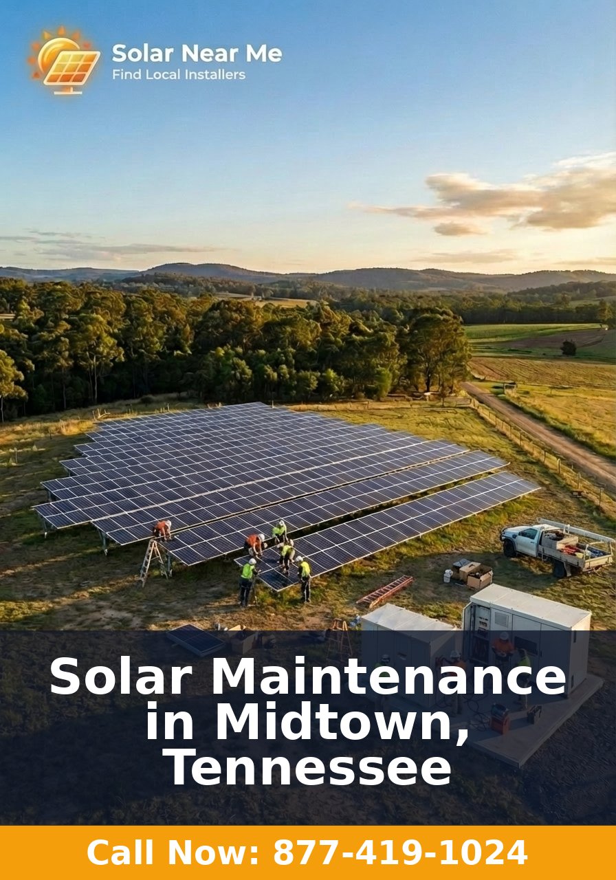 Solar Maintenance in Midtown, Tennessee