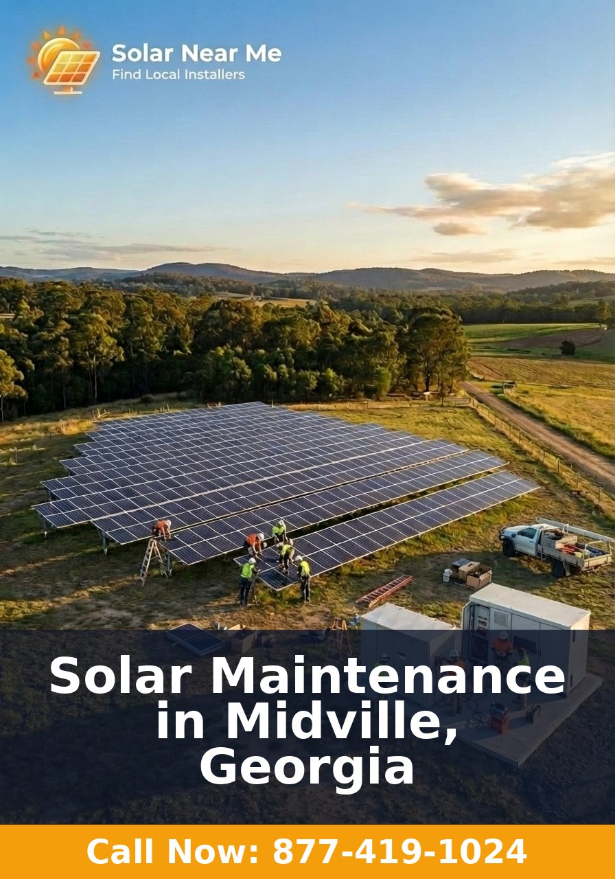 Solar Maintenance in Midville, Georgia