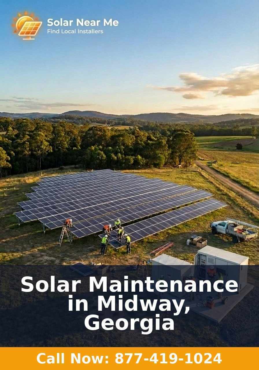 Solar Maintenance in Midway, Georgia