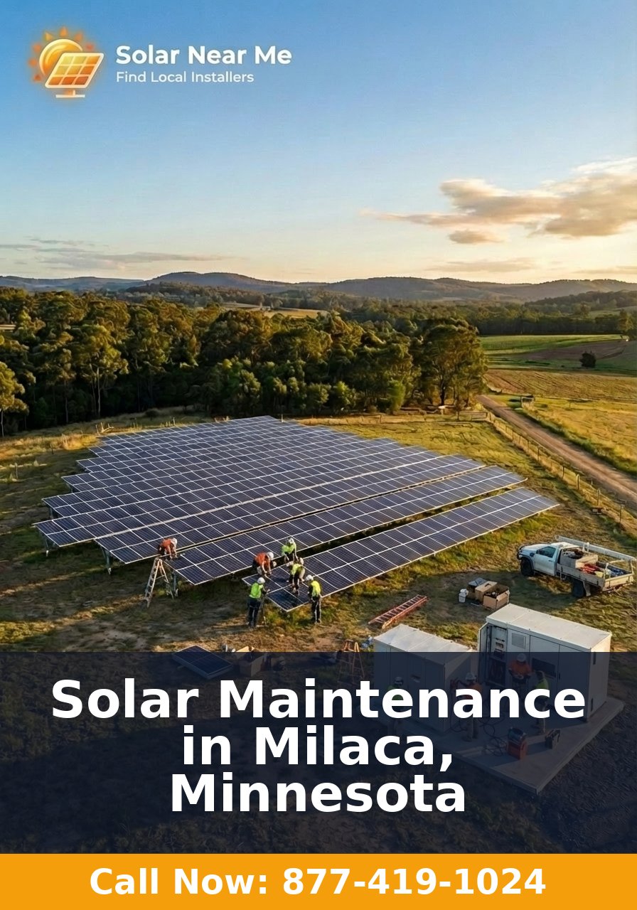 Solar Maintenance in Milaca, Minnesota